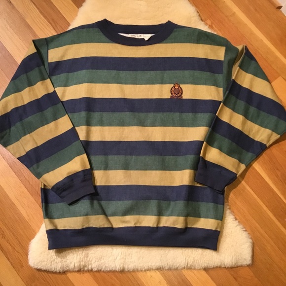 Structure Other - Vintage Structure Activewear striped pullover